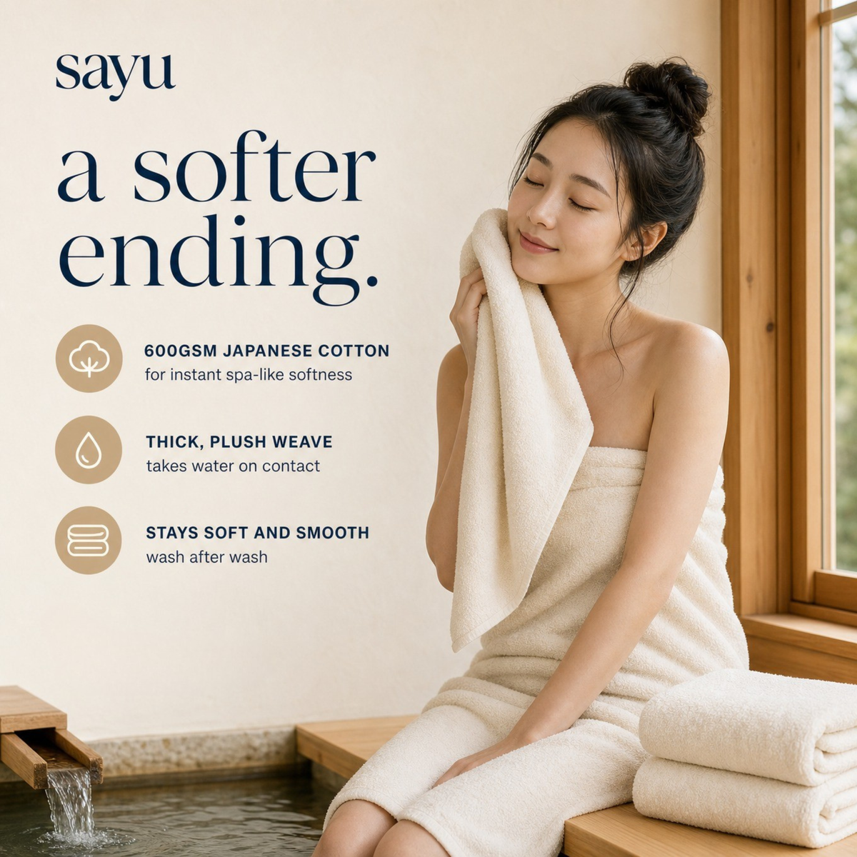 Spa-Soft Cotton Washcloths